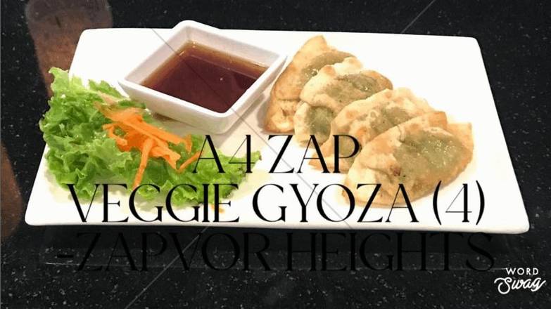 Order A4 Zap Veggie Gyoza (4) food online from Thai Spice store, Houston on bringmethat.com