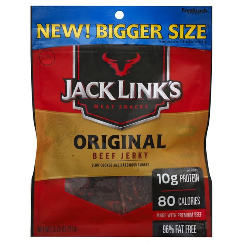 Order Jack Links Original Jerky food online from Atlantis Fresh Market 562 store, Chicopee on bringmethat.com