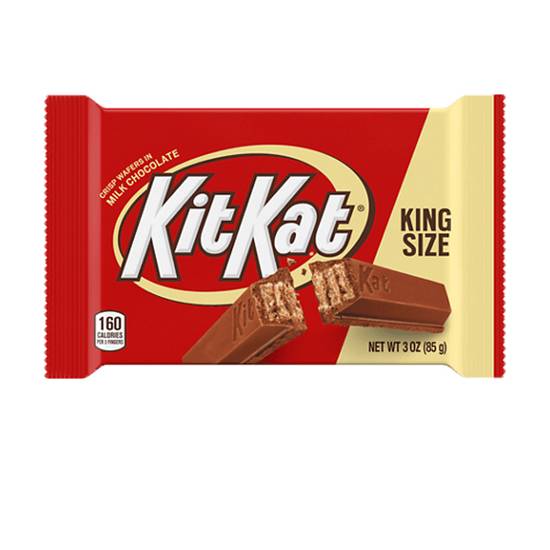 Order Kit Kat King Size 3oz food online from Caseys Carry Out Pizza store, Milton on bringmethat.com