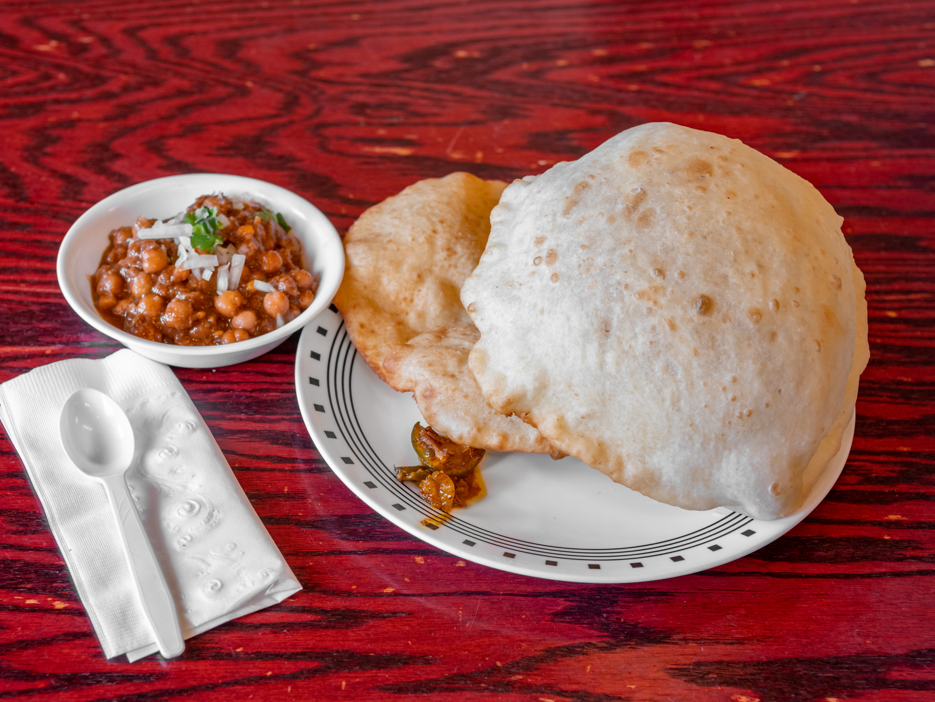 Order Chole Bhature Plate food online from Jay Hind store, Chandler on bringmethat.com