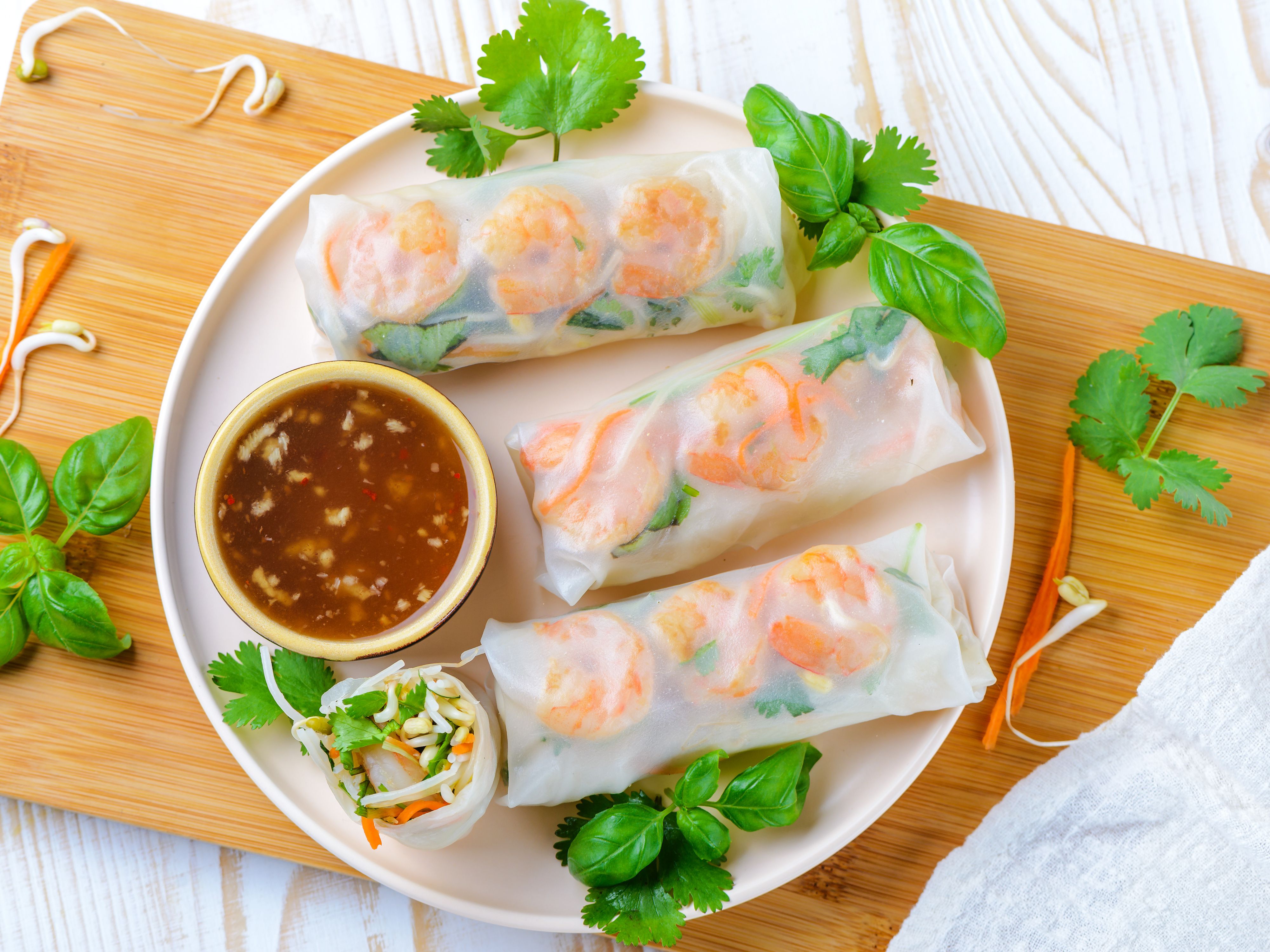 Order Vegan Spring Rolls food online from Asia Nine store, Washington on bringmethat.com