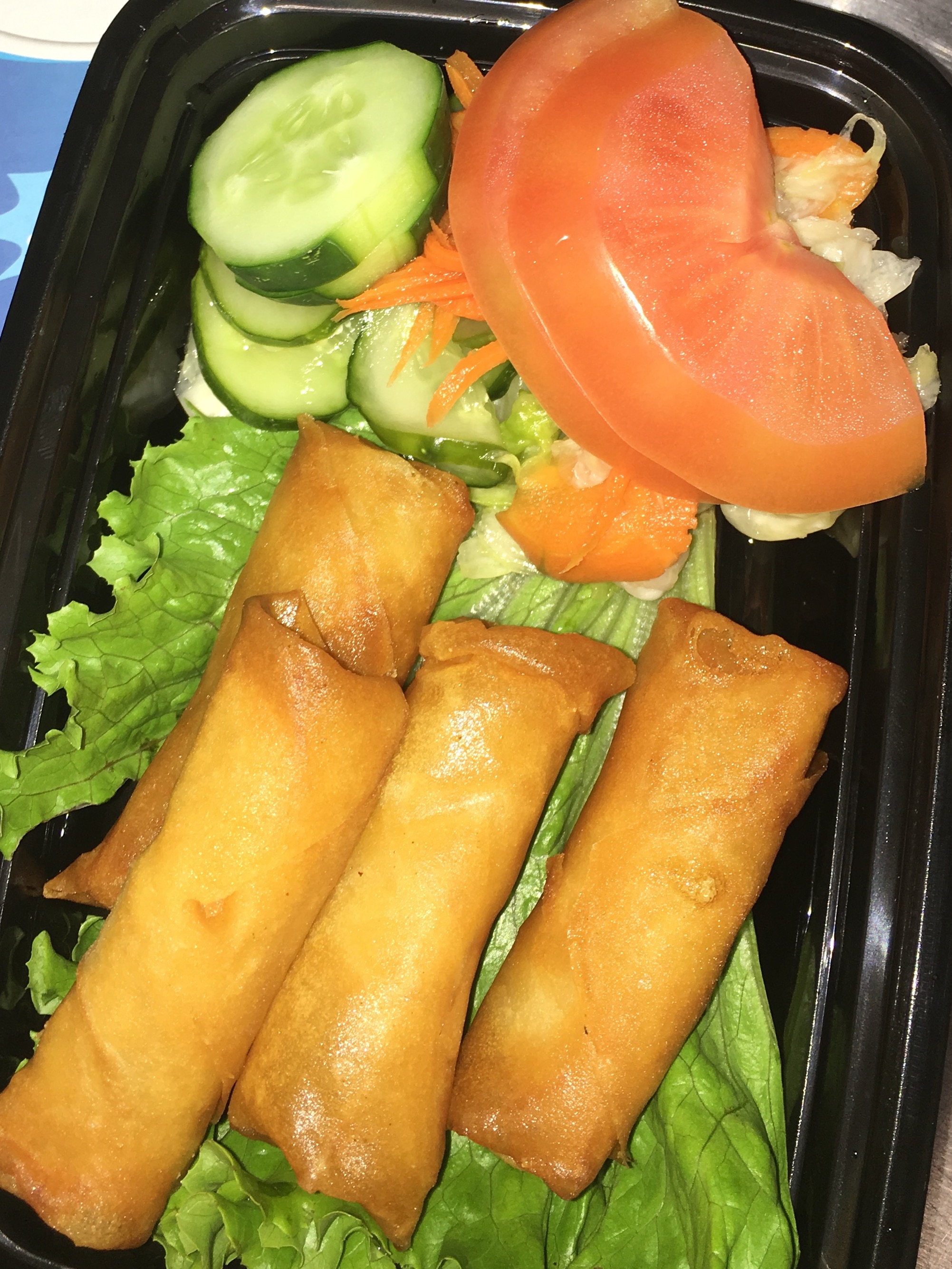 Order 21. Vegetable Spring Rolls food online from Family Garden Chinese Restaurant store, NY on bringmethat.com