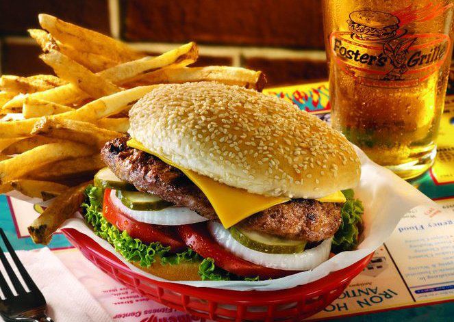 Order Olde Fashioned Charburger food online from Foster's Grille store, Vienna on bringmethat.com