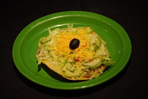 Order Bean Tostadas food online from Manuel Mexican Restaurant store, Chandler on bringmethat.com