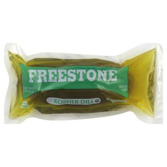Order Freestone Pickle Company Jumbo Kosher Individually Wrapped Pickles food online from Exxon Food Mart store, Port Huron on bringmethat.com