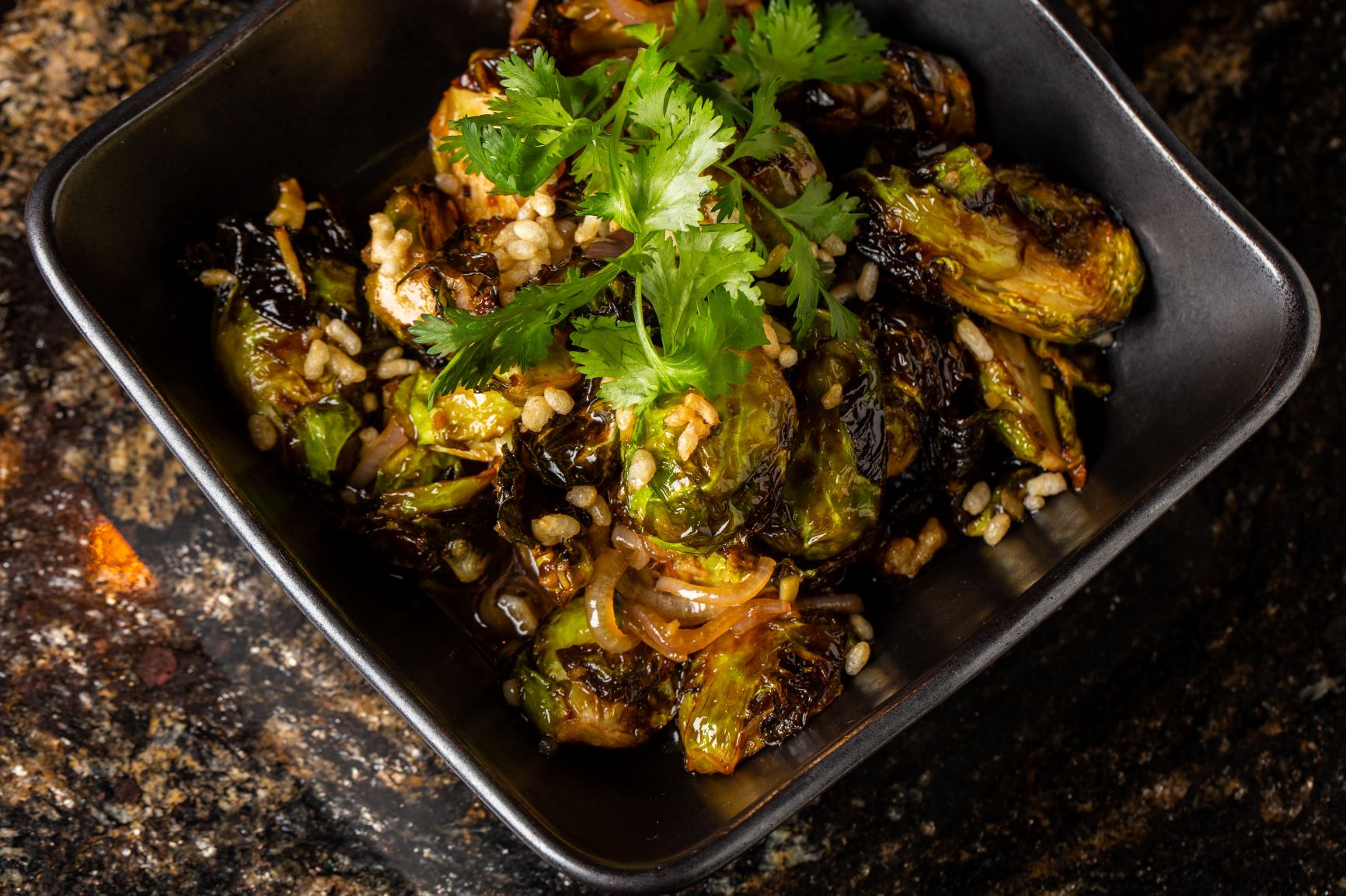 Order Charred Brussels Sprouts food online from TAO store, Los Angeles on bringmethat.com
