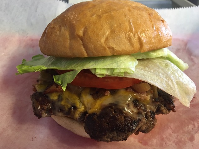 Order Zen Burger food online from Frankie's Dawg House store, Baton Rouge on bringmethat.com