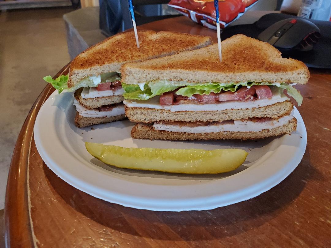 Order Club Sandwich food online from Java House Cafe store, South Lyon on bringmethat.com