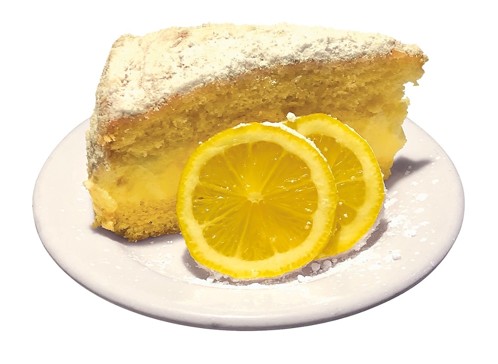 Order Italian Lemon Layer Cake food online from Trackside Pizza store, Puyallup on bringmethat.com