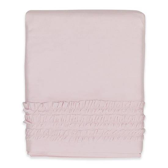Order Hello Spud Emma Ruffle Crib Skirt in Pink food online from Bed Bath & Beyond store, Louisville on bringmethat.com