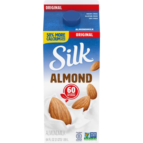 Order Silk Pure Almond Original Half Gallon food online from 7-Eleven store, Dallas on bringmethat.com