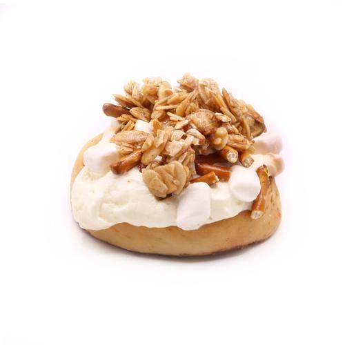 Order Candied Almond Roll food online from Cinnaholic store, Naperville on bringmethat.com