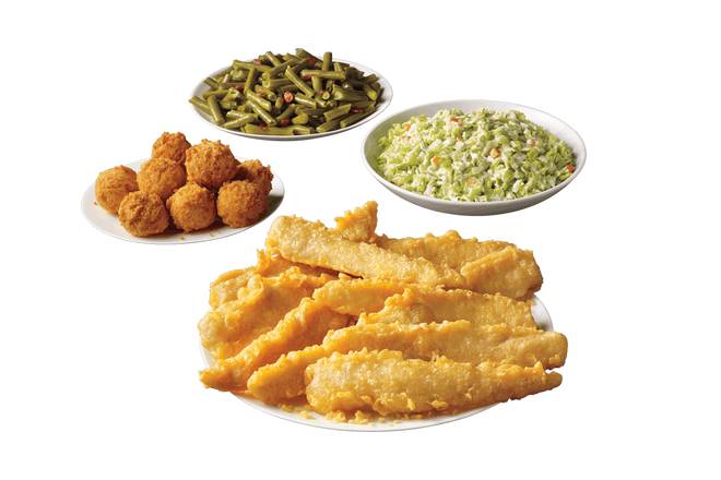 Order 10 Piece Fish Family Meal food online from Captain D's Seafood store, Oxford on bringmethat.com