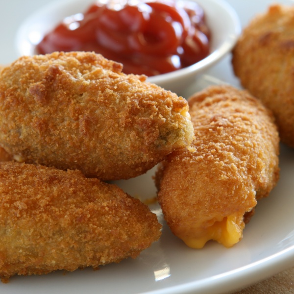 Order 6 Pieces Jalapeno Poppers food online from Shinar Pizza Market store, El Cajon on bringmethat.com
