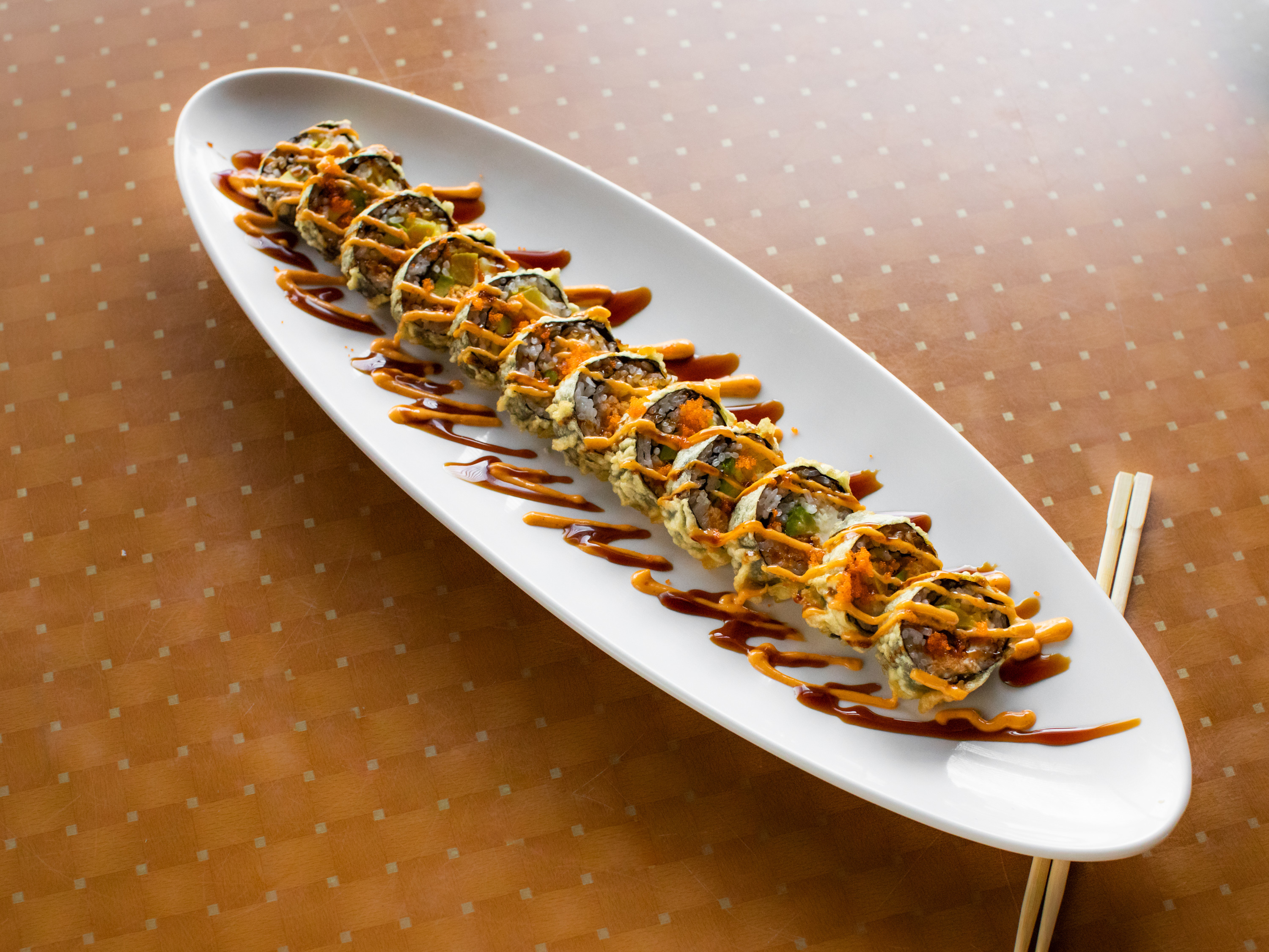 Order Vegas Roll food online from Makoto Japanese Buffet store, Vancouver on bringmethat.com