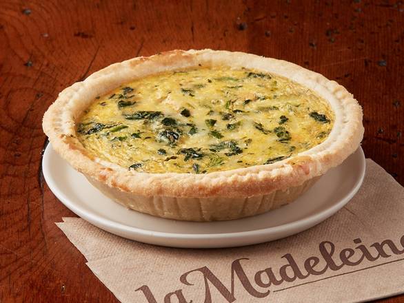 Order Quiche Florentine food online from La Madeleine Country French Cafe store, Harahan on bringmethat.com
