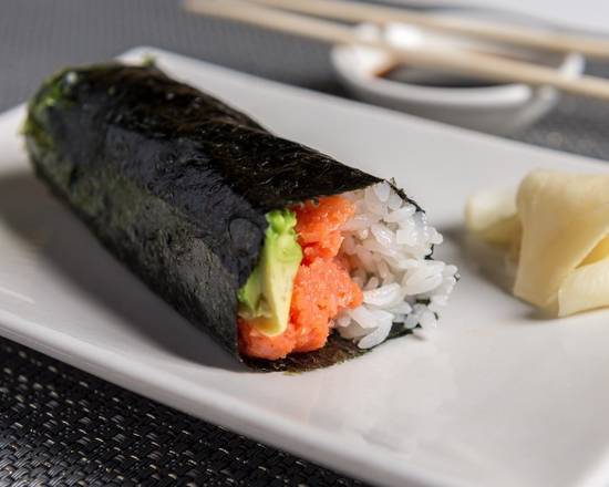 Order Spicy Tuna Hand Roll food online from Wokcano store, Los Angeles on bringmethat.com