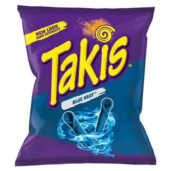 Order Takis Blue Heat Hot Chili Pepper Rolled Tortilla Chips, 4 OZ food online from Cvs store, CENTRAL FALLS on bringmethat.com