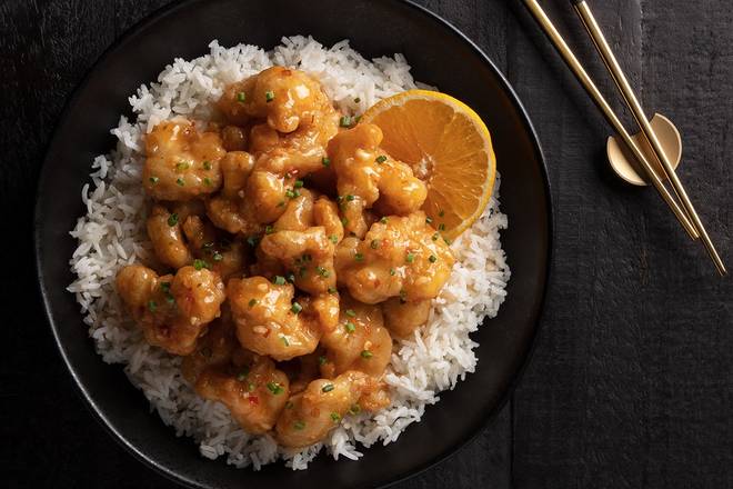 Order Orange Chicken Bowl food online from P.F. Chang's store, Wichita on bringmethat.com
