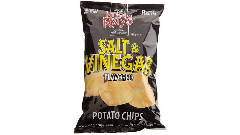 Order Uncle Ray'S Salt & Vinegar Potato Chips food online from Trumbull Mobil store, Trumbull on bringmethat.com