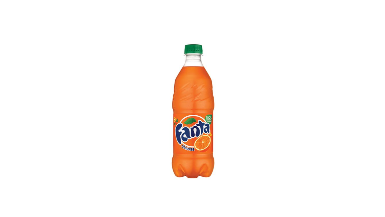 Order Fanta Orange 20 oz food online from Cafe Verdi Rebel store, Las Vegas on bringmethat.com