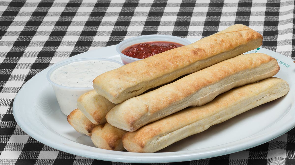 Order Bread Sticks - Full Order (6 Pieces) food online from Bucceto's store, Bloomington on bringmethat.com