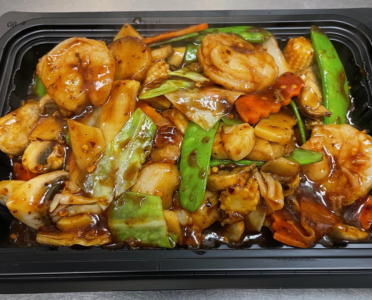 Order CS21. Shrimp and Scallops Szechuan Style food online from Szechuan Chinese Restaurant store, Dallas on bringmethat.com