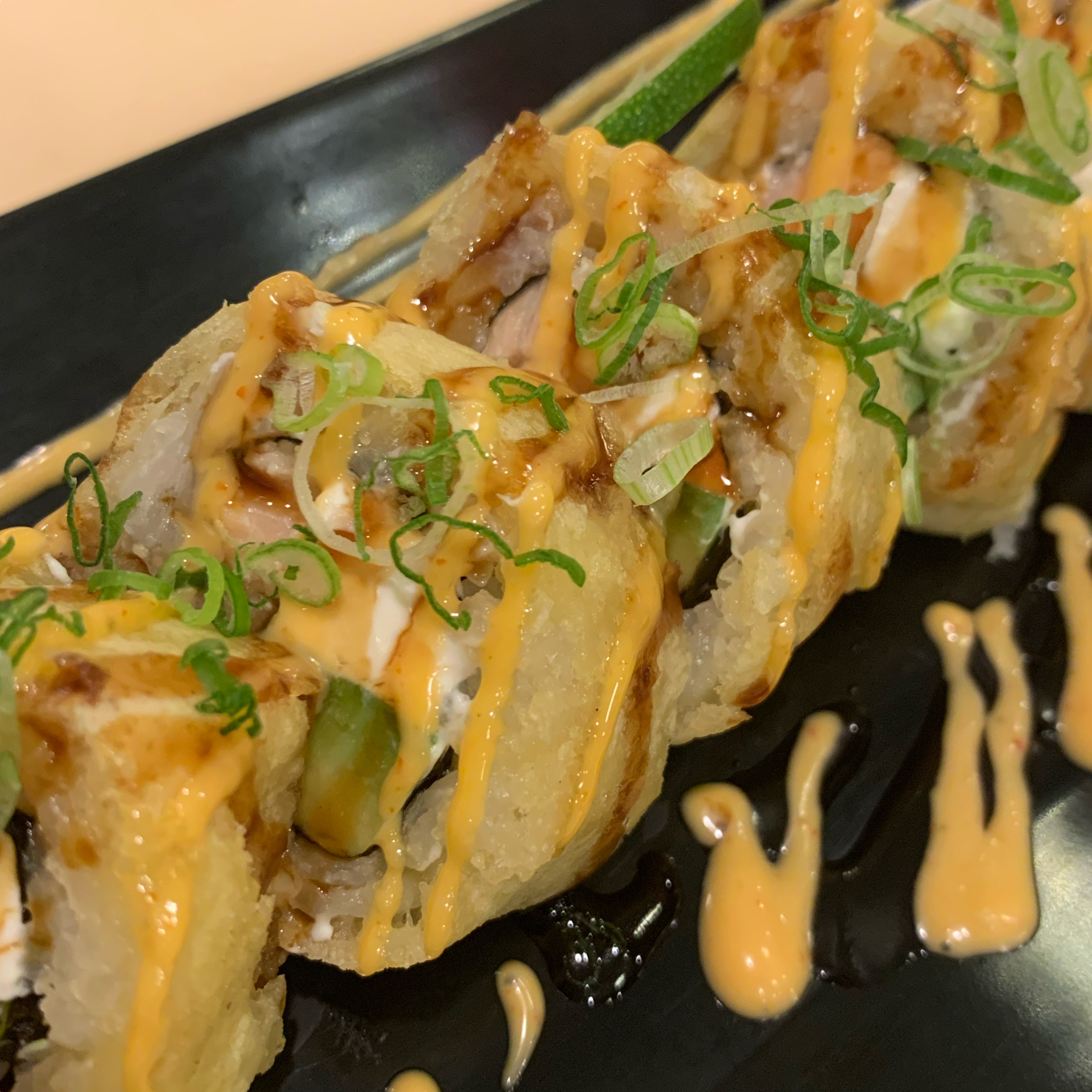 Order M1. Vegas Roll (8pcs) food online from Red 88 Asian Bistro store, South Jordan on bringmethat.com