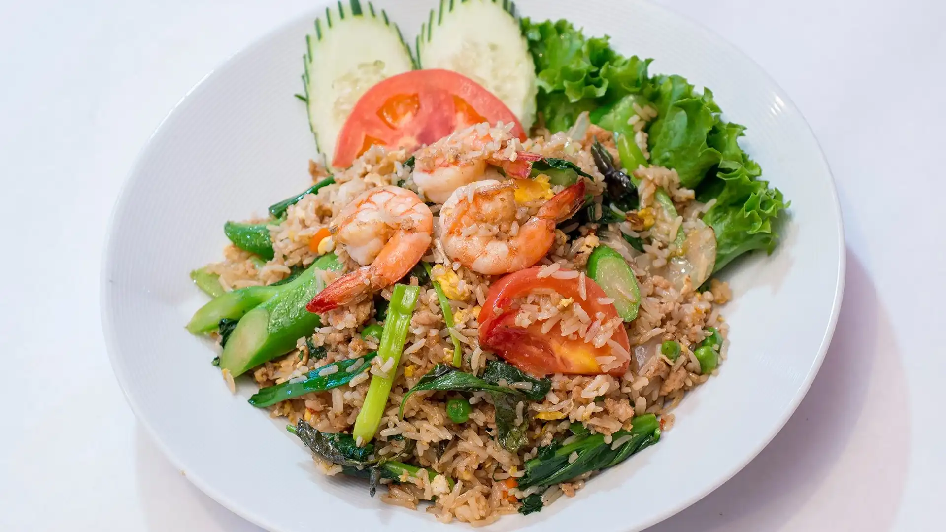 Order Railroad Fried Rice food online from Shana Thai store, Mountain View on bringmethat.com
