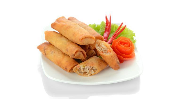 Order Chicken Spring Roll food online from The Indian Spice Palace store, Chicago on bringmethat.com