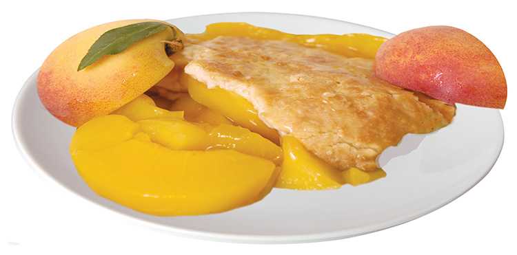 Order Peach Cobbler food online from Happy Pizza store, New Baltimore on bringmethat.com