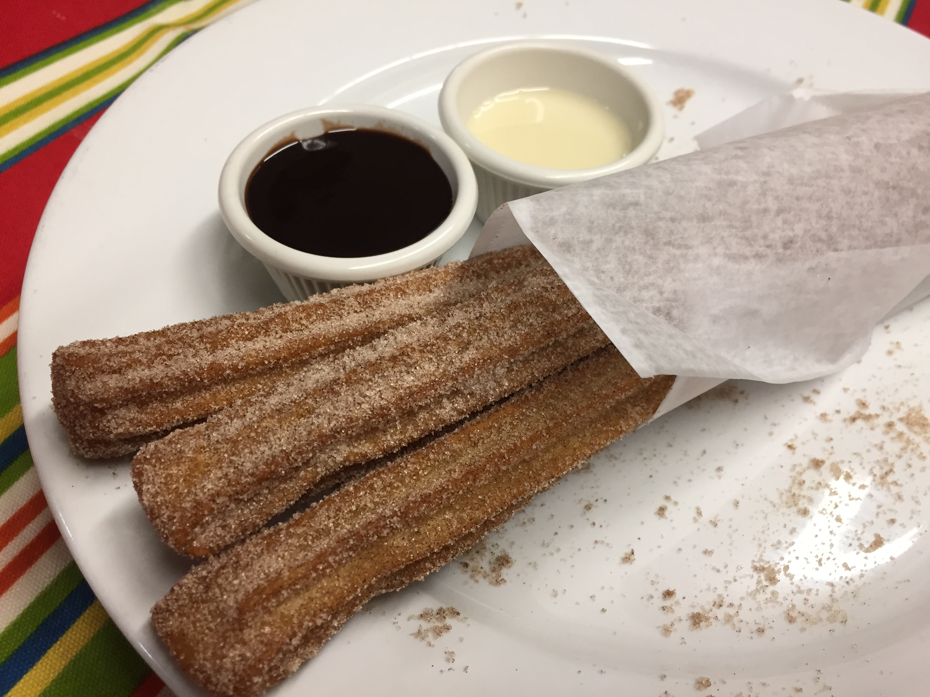 Order 3 ORIGINAL CHURROS food online from Montes Cafe store, Seaside Heights on bringmethat.com