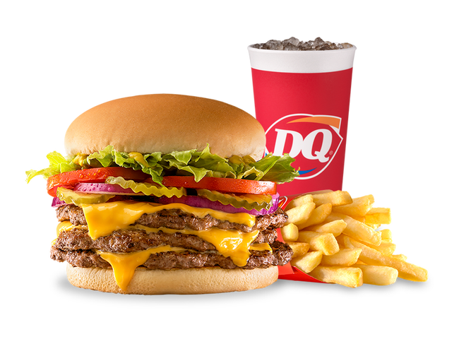 Order Triple-Buster® with Cheese Combo food online from Dairy Queen store, Bryan on bringmethat.com