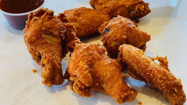 Order Chicken Wings, 6 Pcs food online from Av Anthony's store, Chicago on bringmethat.com