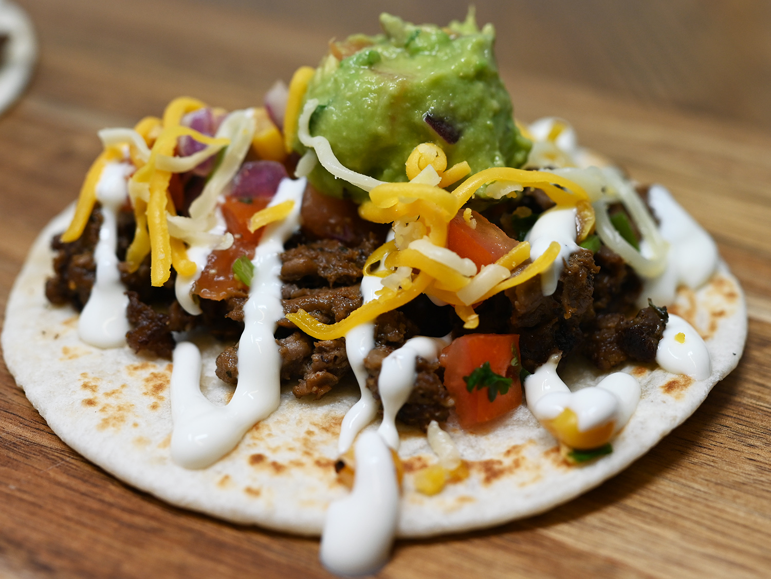 Order Taco Ranchero - a la carte food online from Mixteco Mexican Grill store, Chicago on bringmethat.com