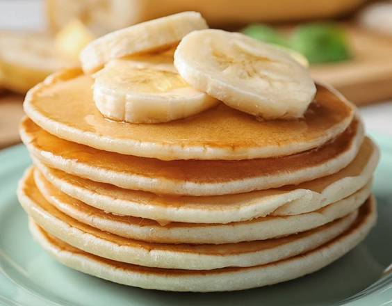 Order Banana Pancakes food online from Mufasa's Pancakes & French Toast store, Armonk on bringmethat.com