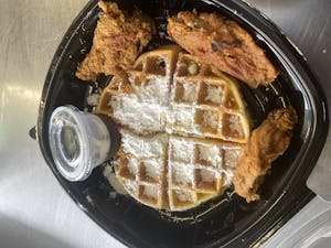 Order 10. Chicken & Waffle food online from The Lunchbox store, Radcliff on bringmethat.com