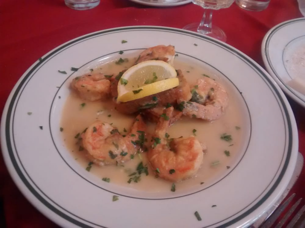 Order Shrimp Francese food online from Luciano's San Vito Restaurant store, Bayonne on bringmethat.com
