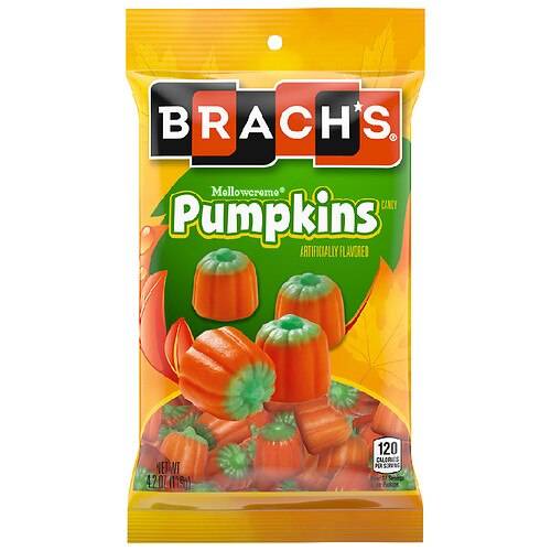 Order Brach's Halloween Mellowcreme Pumpkins - 4.2 oz food online from Walgreens store, KEYSER on bringmethat.com