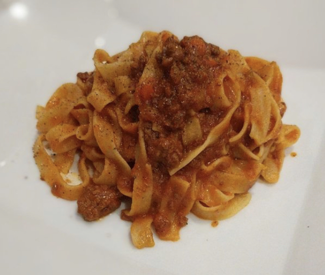 Order Fettuccine with Lamb Ragout food online from L'angeletto Restaurant store, New York on bringmethat.com