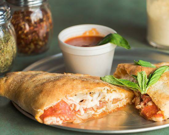 Order Cheese Calzone food online from Luigi Pizza store, Charlotte on bringmethat.com