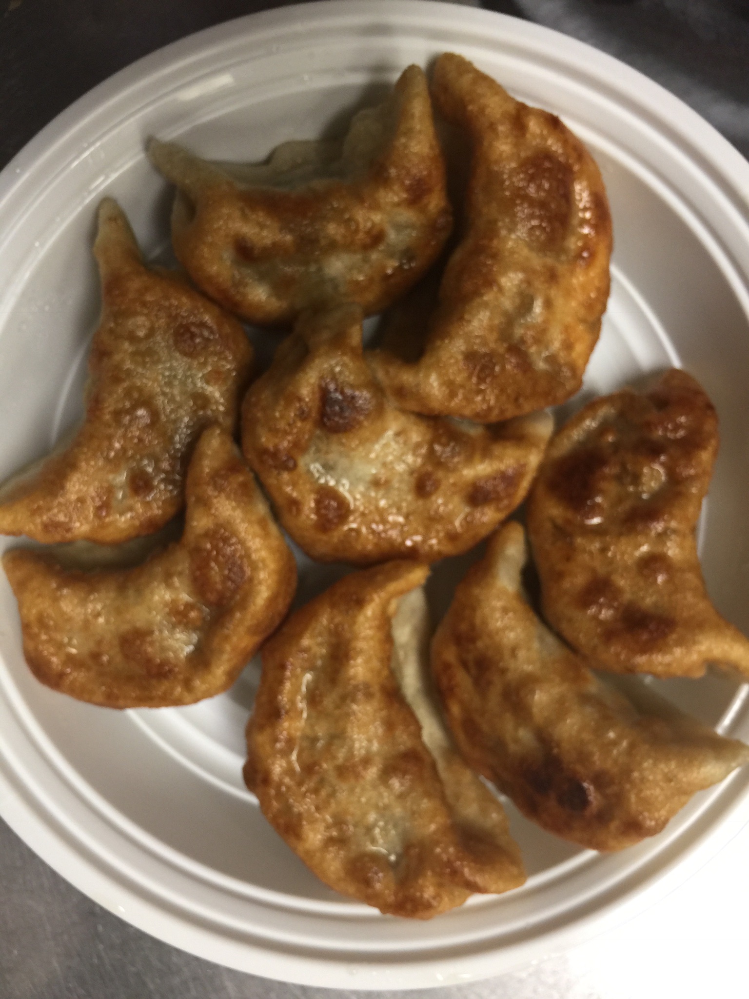Order 14. Pork Dumplings food online from King Chef Chinese Restaurant store, West Haven on bringmethat.com