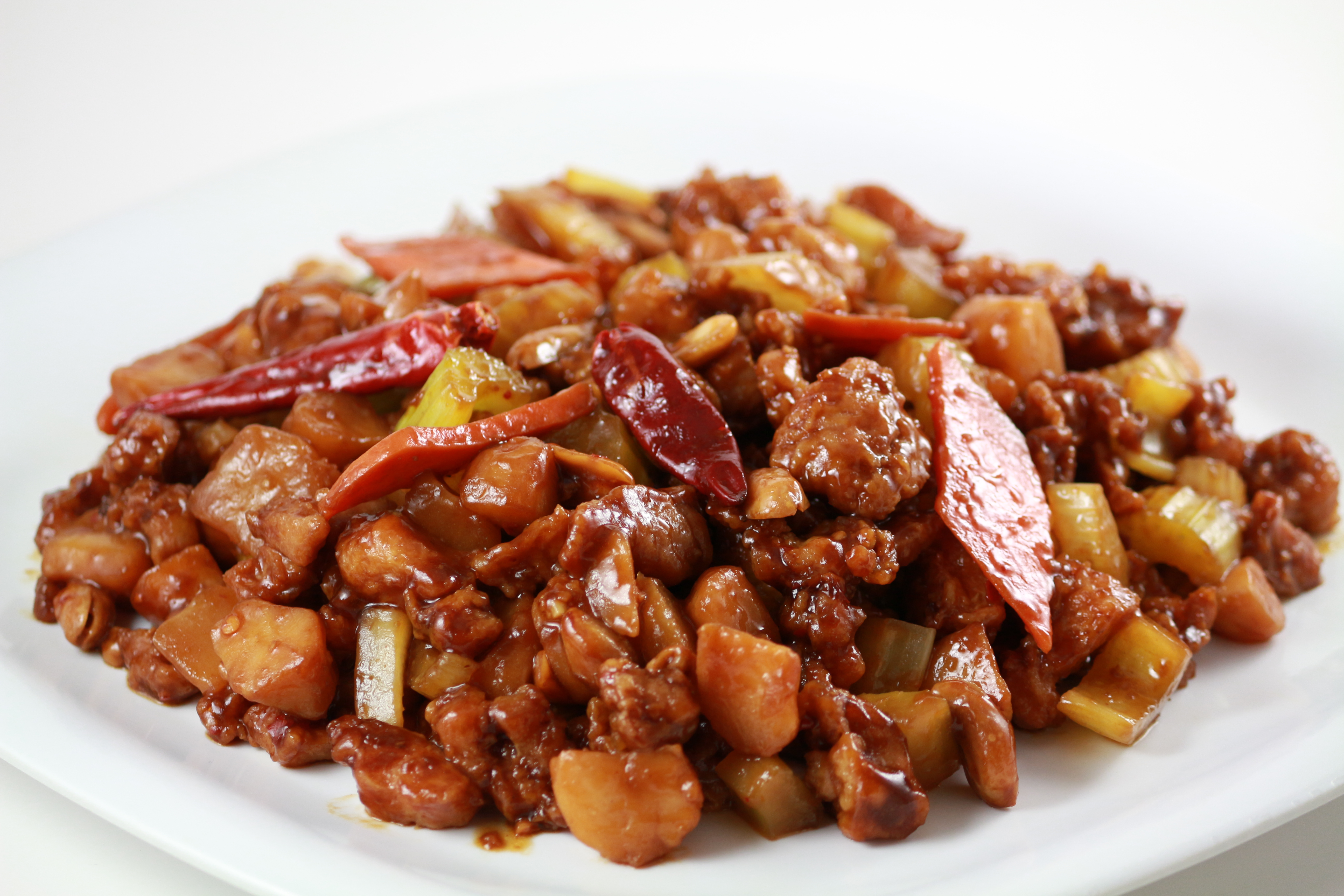 Order Kung Pao Chicken food online from Jade Cafe store, Sugar Land on bringmethat.com