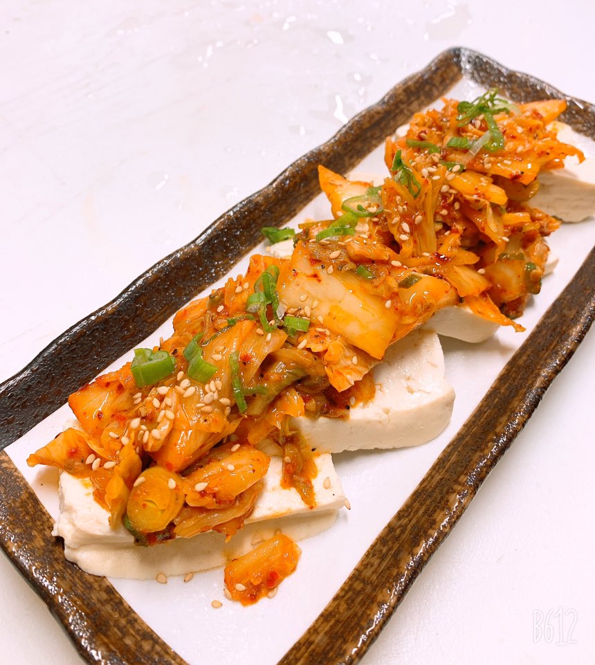 Order A2. Tofu Kimchi food online from ChinGoo restaurant store, Brooklyn on bringmethat.com
