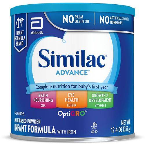 Order Similac Infant Formula with Iron, Powder - 12.4 oz food online from Walgreens store, North Las Vegas on bringmethat.com