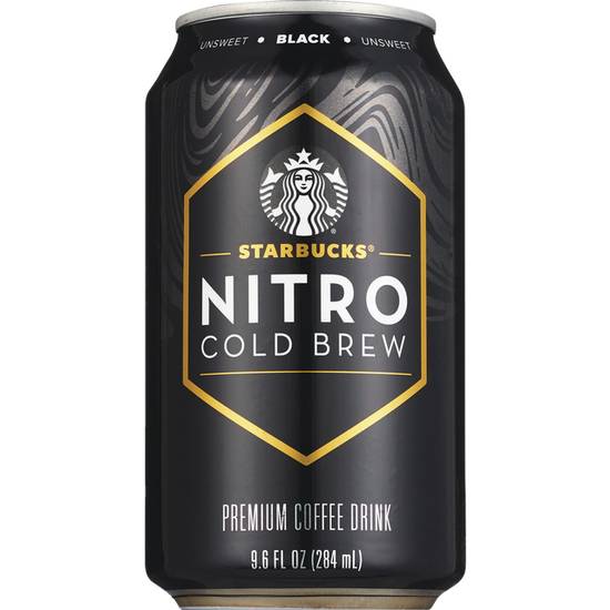 Order Starbucks Nitro Cold Brew Black 9.6 food online from Cvs store, FARGO on bringmethat.com