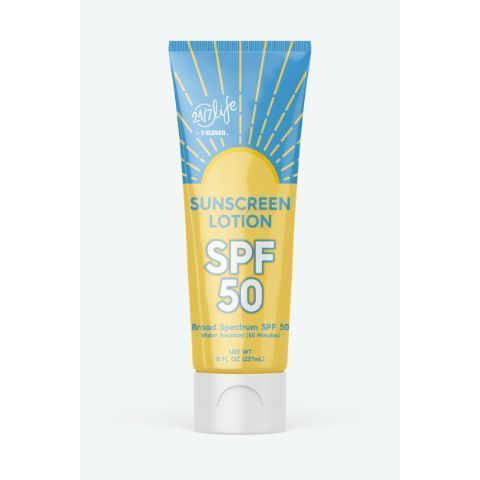Order 24/7 Life SUNSCREEN LOTION SPF 50 8oz food online from 7-Eleven store, Solon on bringmethat.com