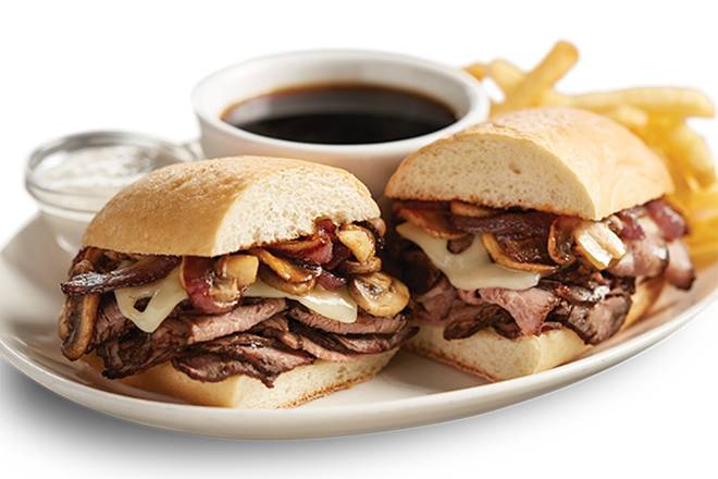 Order Philly-Style Prime Rib Dip food online from Shari's Cafe store, Wilsonville on bringmethat.com