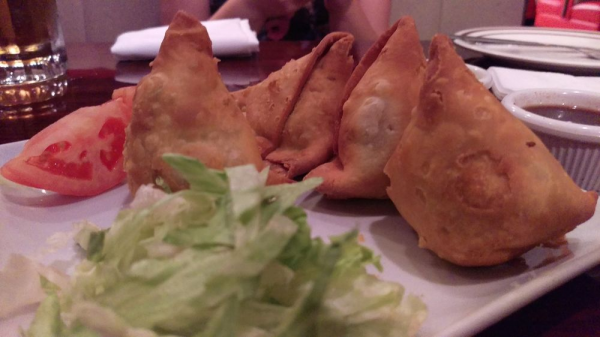 Order Vegetable Samosa food online from The Curry House store, Humble on bringmethat.com