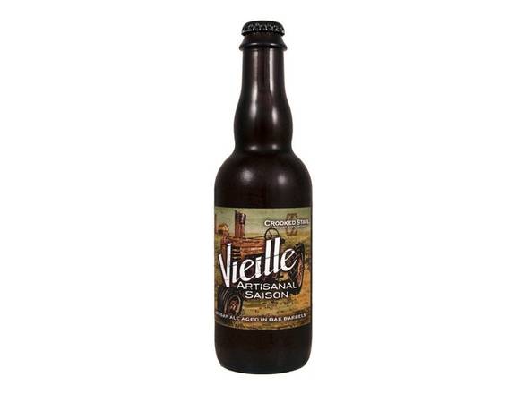 Order Crooked Stave Vieille Saison - 375ml Bottle food online from Adam Liquor And Bottle Shop store, Redondo Beach on bringmethat.com